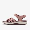 Mira Shore-sandalen met bandjes voor dames in kastanjebruin Mira Shore-sandalen met bandjes voor dames in kastanjebruin