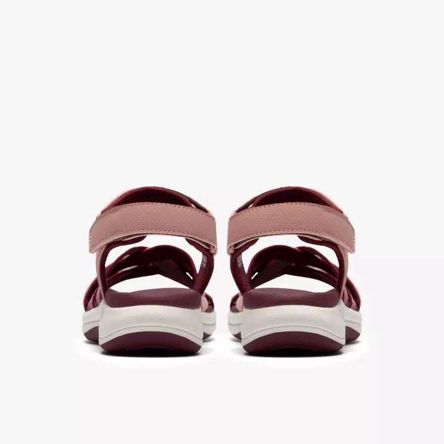 Mira Shore-sandalen met bandjes voor dames in kastanjebruin Mira Shore-sandalen met bandjes voor dames in kastanjebruin
