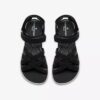 Mira Shore zwarte Sandalen met bandjes voor dames