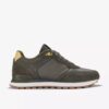 Molland Go olijfgroene combinatiesneakers voor heren