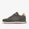 Molland Go olijfgroene combinatiesneakers voor heren