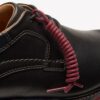 Monahan effen zwarte leren Oxfords voor heren | clarks
