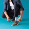 Monahan Plain Stone nubuck Oxfords voor heren