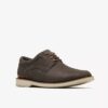 Monahan Plain Stone nubuck Oxfords voor heren
