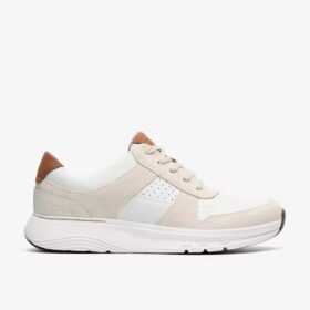 Motion Trek Go ivoorkleurige herensneakers