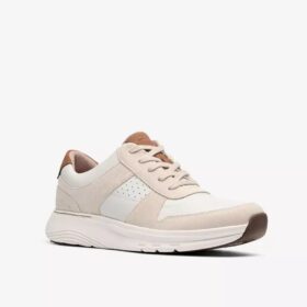 Motion Trek Go ivoorkleurige herensneakers
