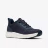 Motion Trek Lt Navy gebreide herensneakers
