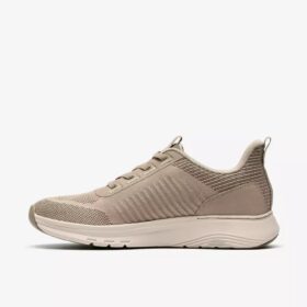 Motion Trek Lt Sand gebreide herensneakers
