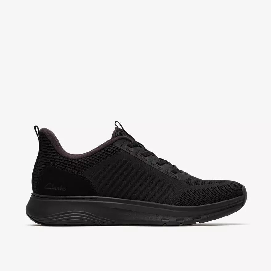 Motion Trek Lt zwarte gebreide herensneakers Motion Trek Lt zwarte gebreide herensneakers