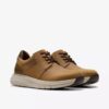 Motion Trek Pt donkerbruine leren Sneaker voor heren