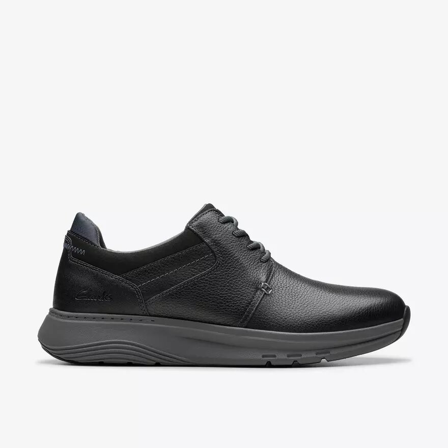 Motion Trek Pt zwarte leren Sneaker voor heren Motion Trek Pt zwarte leren Sneaker voor heren
