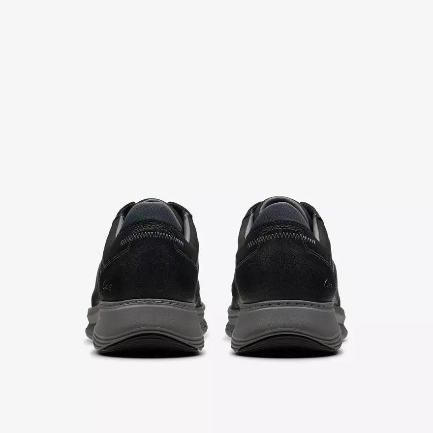 Motion Trek Pt zwarte leren Sneaker voor heren Motion Trek Pt zwarte leren Sneaker voor heren