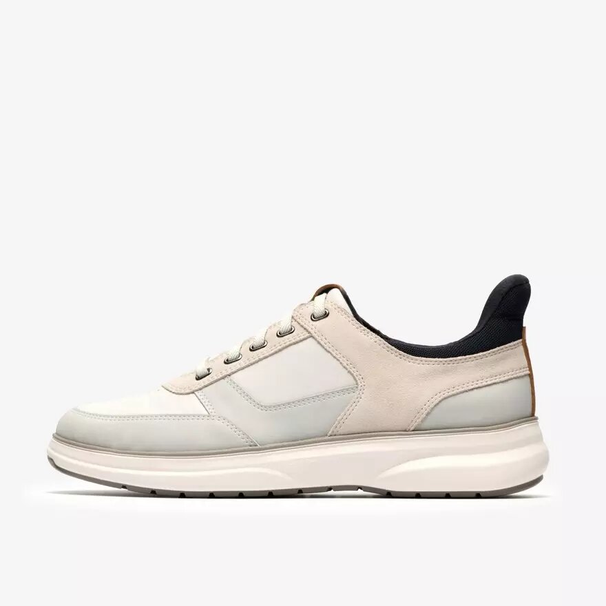 Mullan Easy White combinatie-veterschoenen voor heren Mullan Easy White combinatie-veterschoenen voor heren