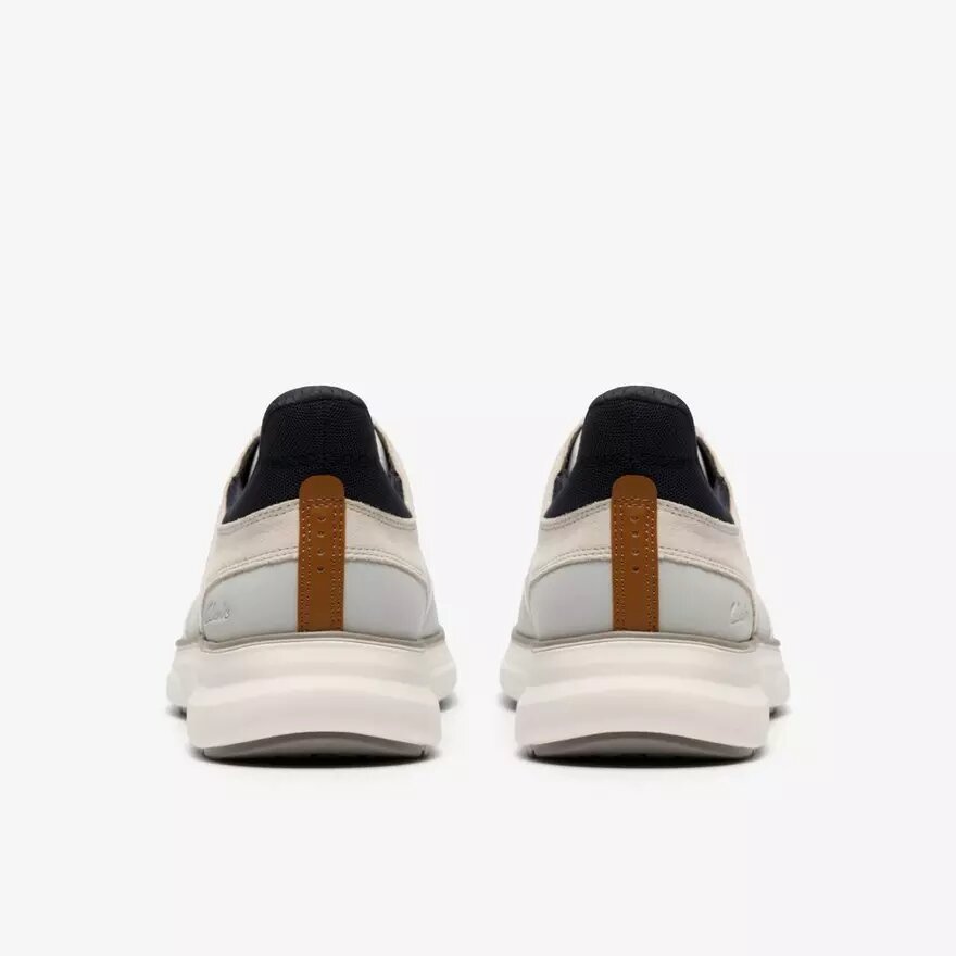 Mullan Easy White combinatie-veterschoenen voor heren Mullan Easy White combinatie-veterschoenen voor heren