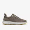 Mullan Go grijze gebreide herensneaker