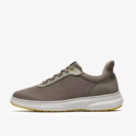 Mullan Go grijze gebreide herensneaker