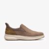 Mullan Step grijze combinatie-Loafers voor heren