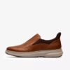 Mullan Step herenloafers in een combinatie van tan en bruin