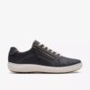 Nalle Lace marineblauwe nubuck Sneakers voor dames