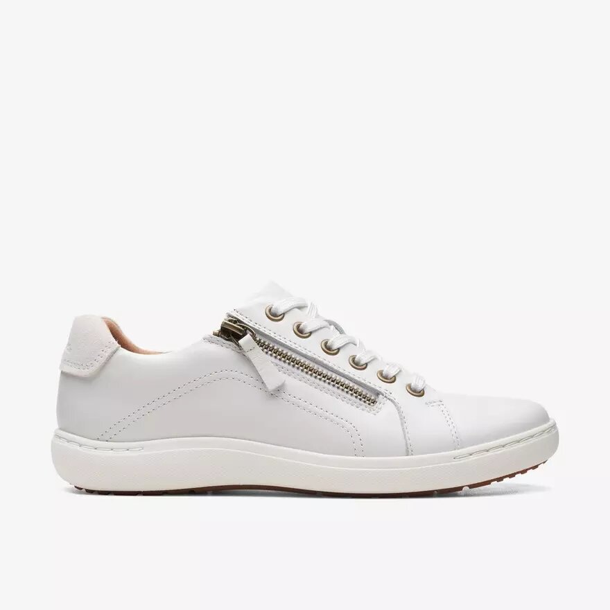 Nalle Lace witte leren Sneakers voor dames Nalle Lace witte leren Sneakers voor dames