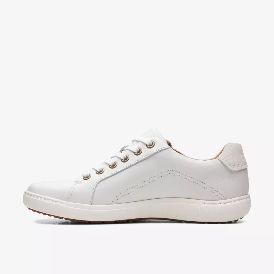 Nalle Lace witte leren Sneakers voor dames Nalle Lace witte leren Sneakers voor dames