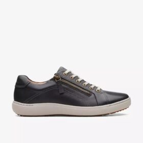 Nalle Lace zwarte leren Sneakers voor dames