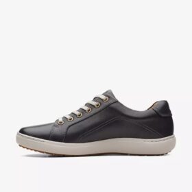 Nalle Lace zwarte leren Sneakers voor dames