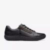 Nalle Lace zwarte/zwarte damessneakers (VS)