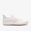 Nalle Step witte gebreide Slip-ons voor dames