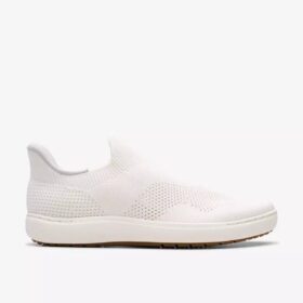 Nalle Step witte gebreide Slip-ons voor dames