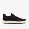 Nalle Step zwarte gebreide Slip-ons voor dames Nalle Step zwarte gebreide Slip-ons voor dames