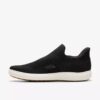 Nalle Step zwarte gebreide Slip-ons voor dames Nalle Step zwarte gebreide Slip-ons voor dames