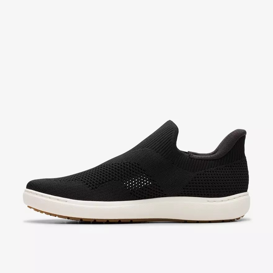 Nalle Step zwarte gebreide Slip-ons voor dames Nalle Step zwarte gebreide Slip-ons voor dames