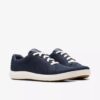 Nalle Wandelschoenen marineblauwe gebreide Sneakers voor dames