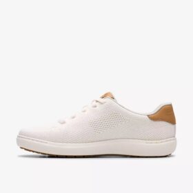 Nalle Wandelschoenen witte gebreide Sneakers voor dames