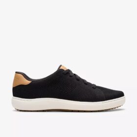Nalle Wandelschoenen zwarte gebreide Sneakers voor dames