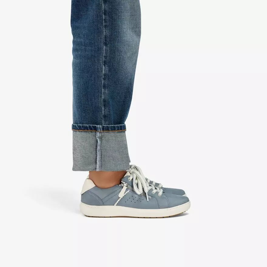 Nalle Zen blauwe nubuck-Sneaker voor dames Nalle Zen blauwe nubuck-Sneaker voor dames