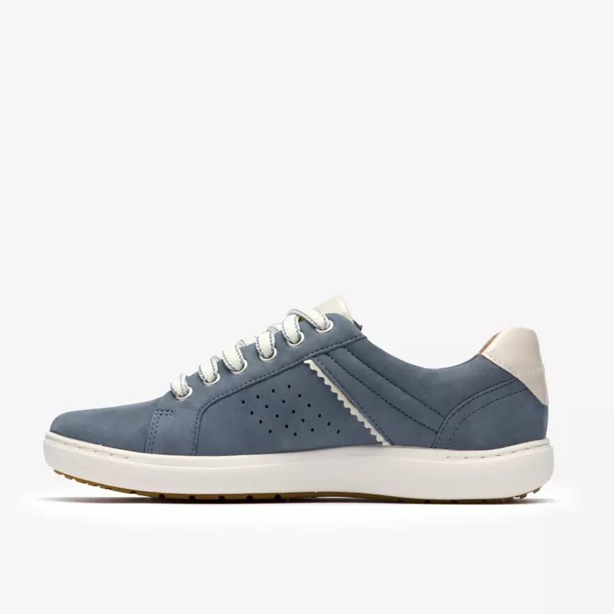 Nalle Zen blauwe nubuck-Sneaker voor dames Nalle Zen blauwe nubuck-Sneaker voor dames
