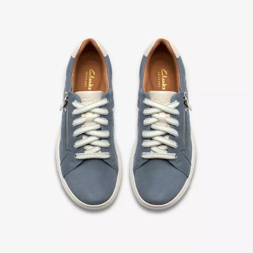 Nalle Zen blauwe nubuck-Sneaker voor dames Nalle Zen blauwe nubuck-Sneaker voor dames
