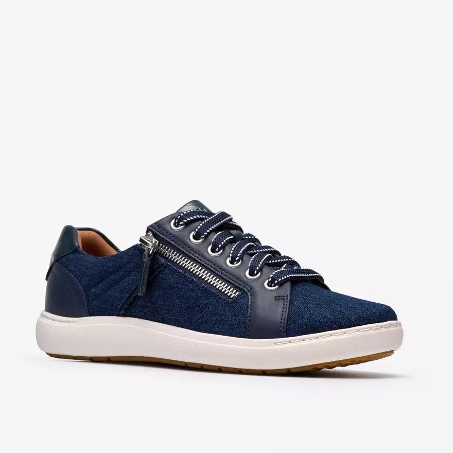 Nalle Zen donkerdenim Sneakers voor dames Nalle Zen donkerdenim Sneakers voor dames