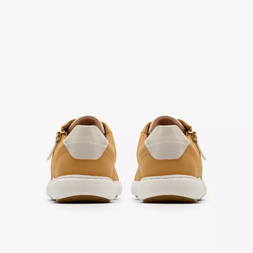 Nalle Zen gele nubuck Sneakers voor dames Nalle Zen gele nubuck Sneakers voor dames