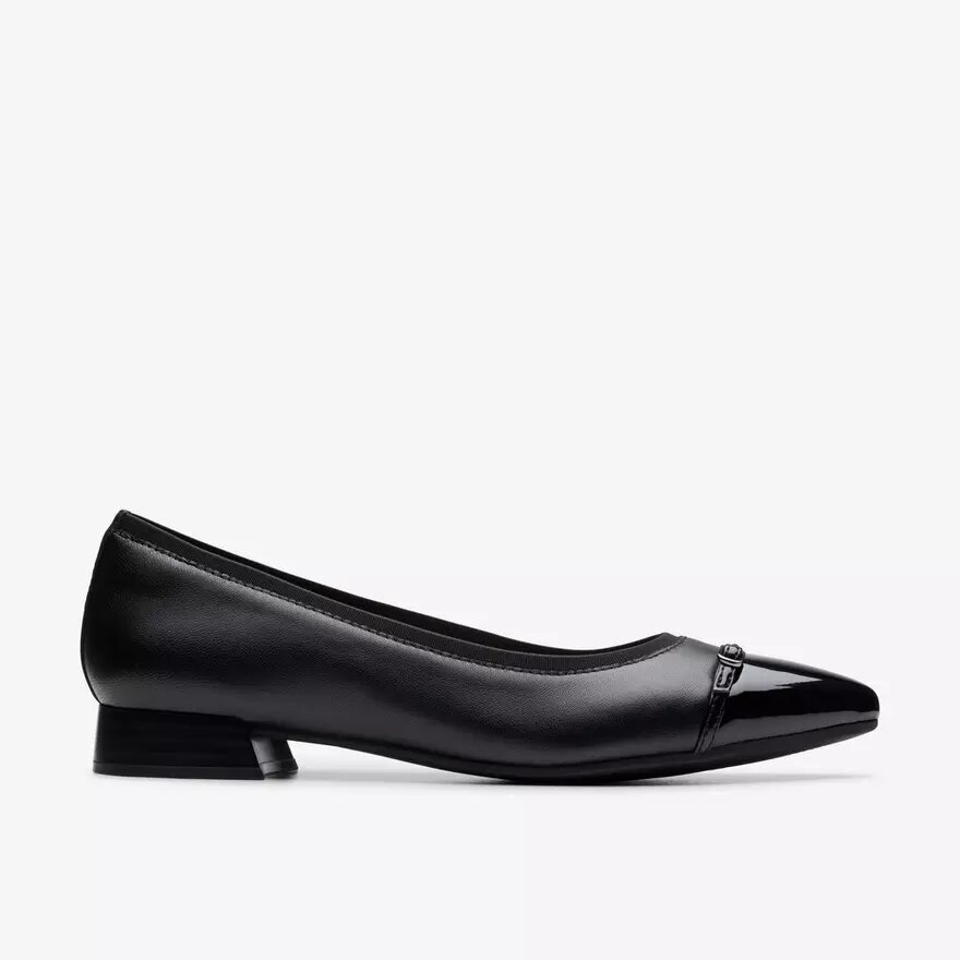 Natalyn slip-ons voor dames van donkerzwart leer Natalyn slip-ons voor dames van donkerzwart leer