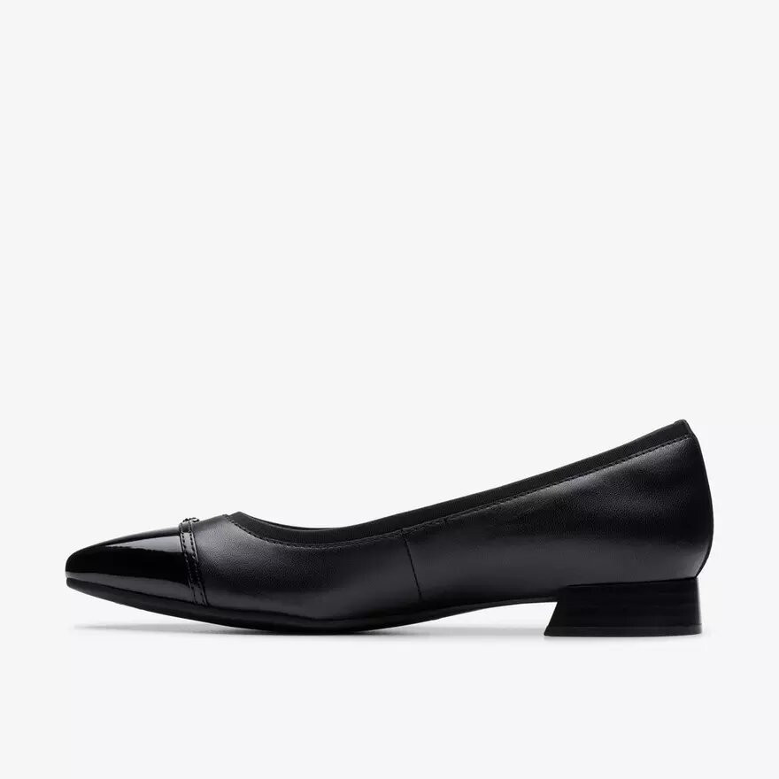 Natalyn slip-ons voor dames van donkerzwart leer Natalyn slip-ons voor dames van donkerzwart leer
