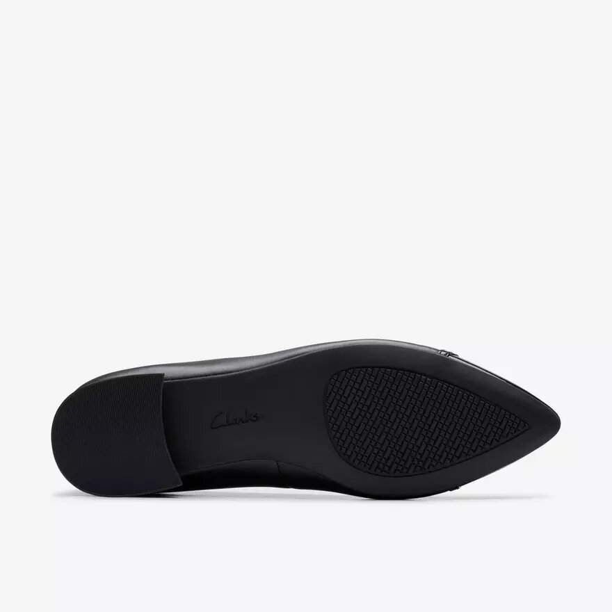 Natalyn slip-ons voor dames van donkerzwart leer Natalyn slip-ons voor dames van donkerzwart leer