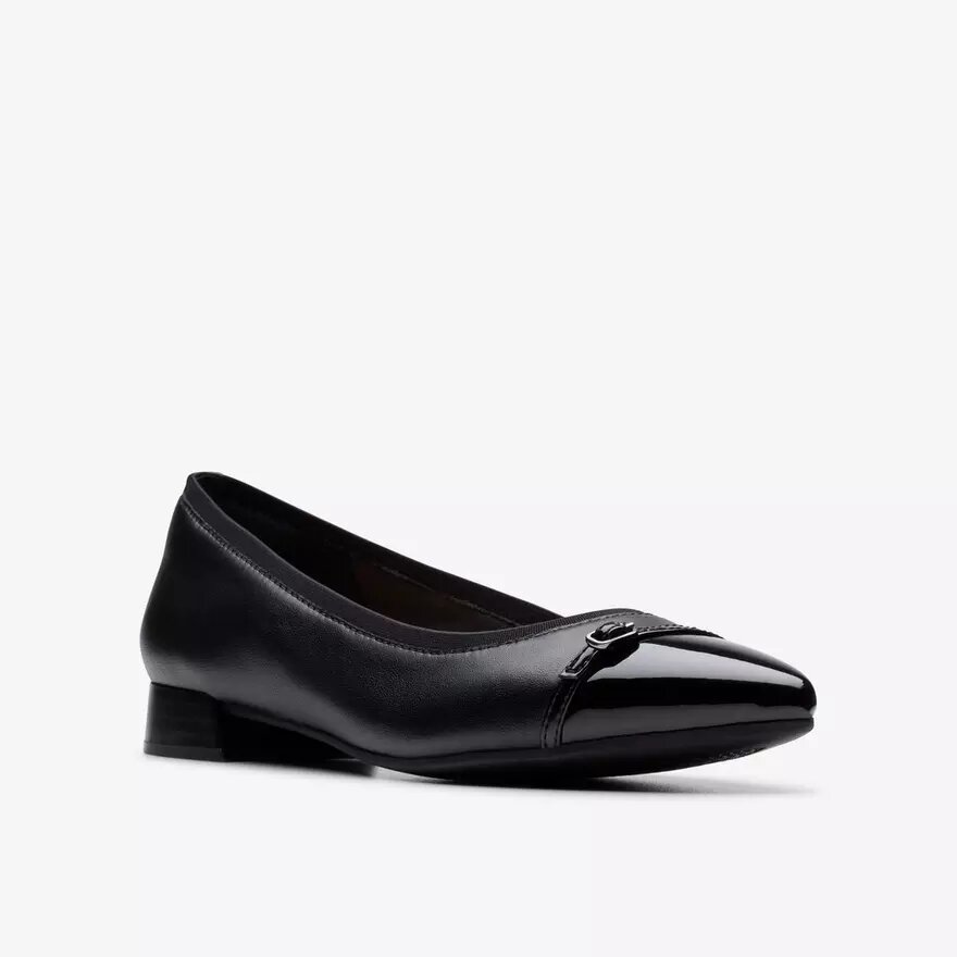 Natalyn slip-ons voor dames van donkerzwart leer Natalyn slip-ons voor dames van donkerzwart leer