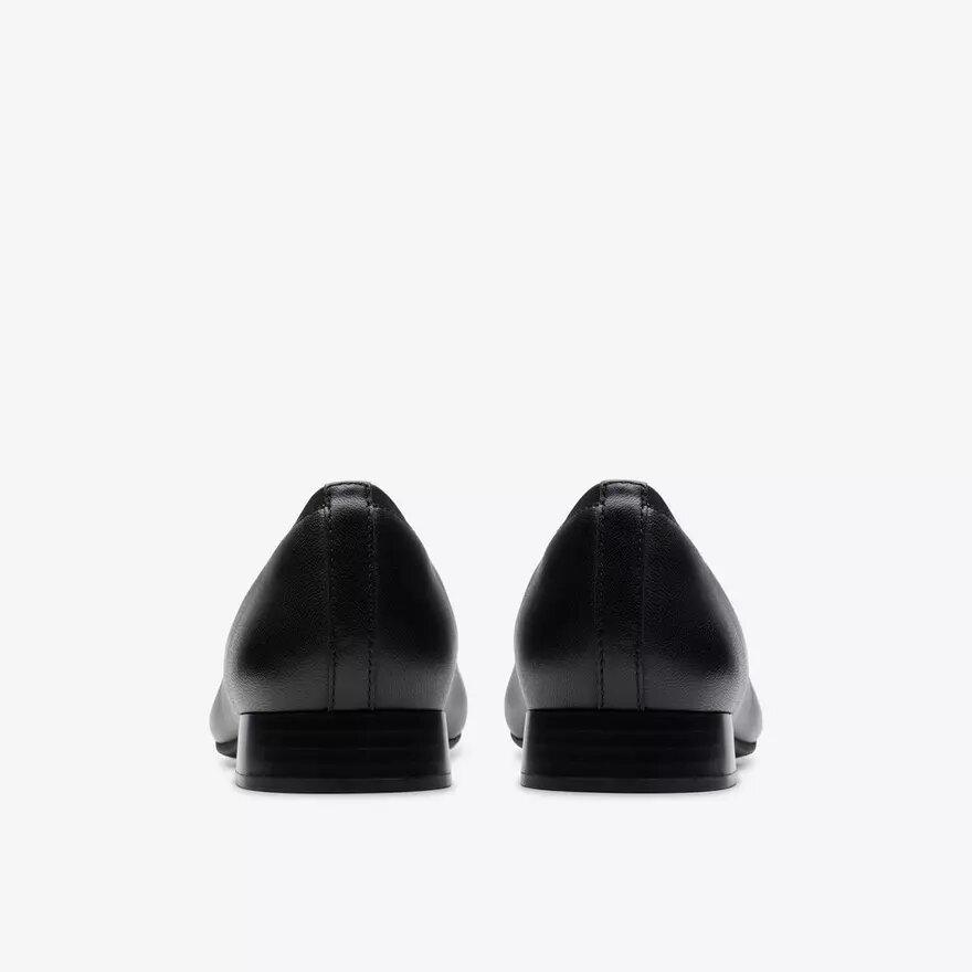Natalyn slip-ons voor dames van donkerzwart leer Natalyn slip-ons voor dames van donkerzwart leer