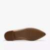 Natalyn Wish warme beige leren ballerina’s voor dames