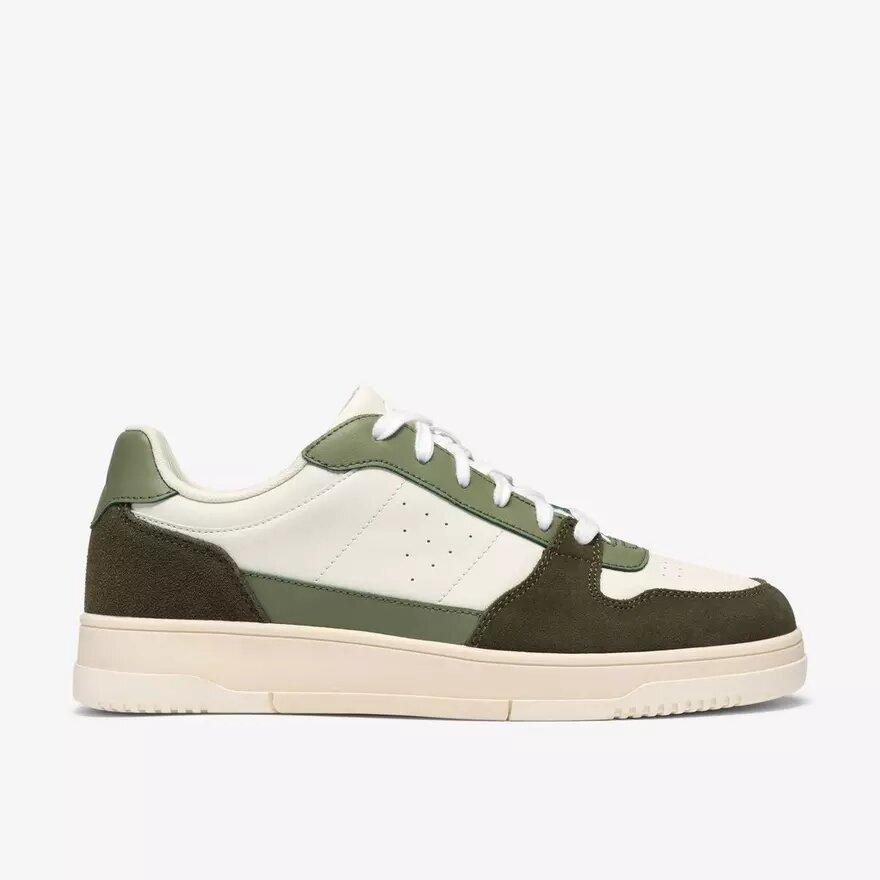 Newick Lace groene combinatiesneakers voor heren Newick Lace groene combinatiesneakers voor heren