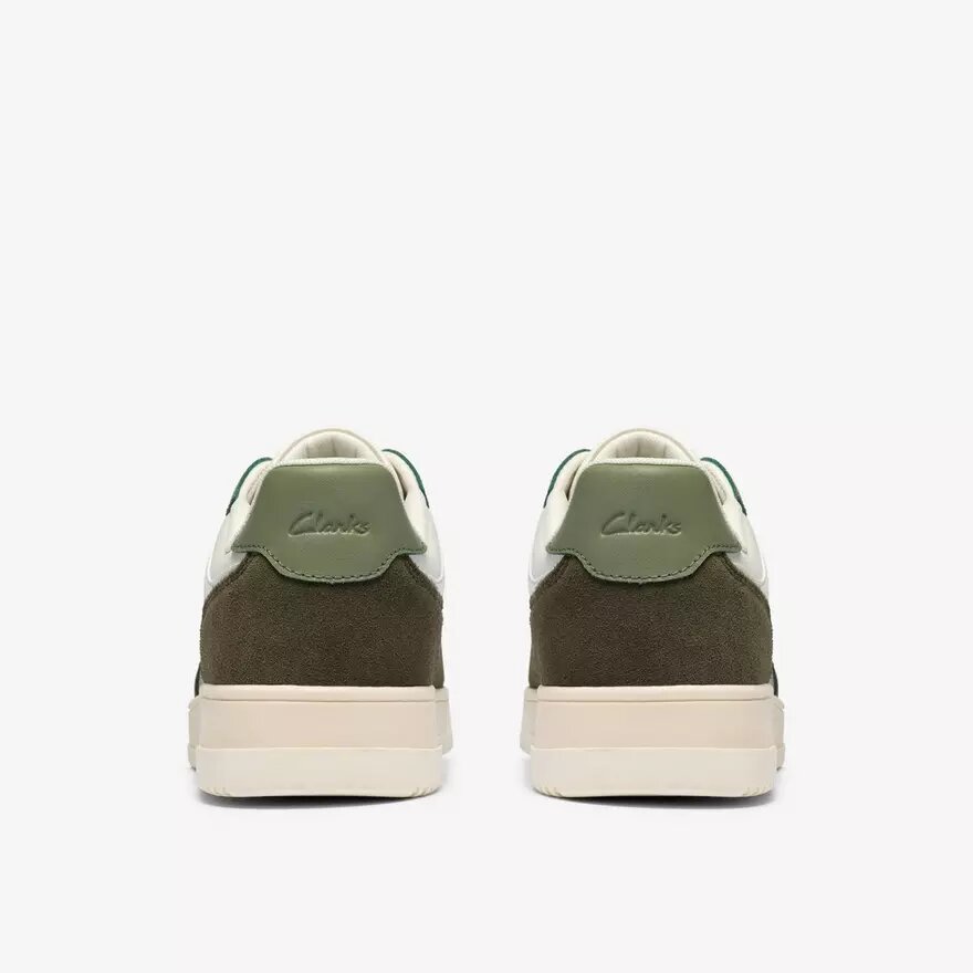 Newick Lace groene combinatiesneakers voor heren Newick Lace groene combinatiesneakers voor heren