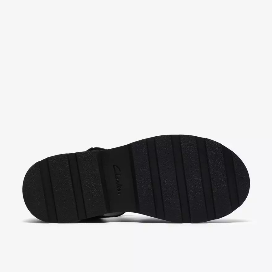 Orinoco3 Cross zwarte leren platte sandalen voor dames Orinoco3 Cross zwarte leren platte sandalen voor dames